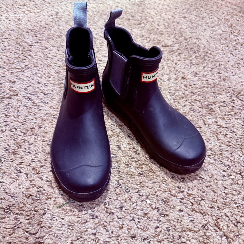 Hunter Original Chelsea Rain Boot in Black
